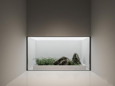现代景观造景3D模型下载